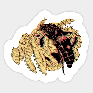 Nicrophorus Burying beetle Sticker